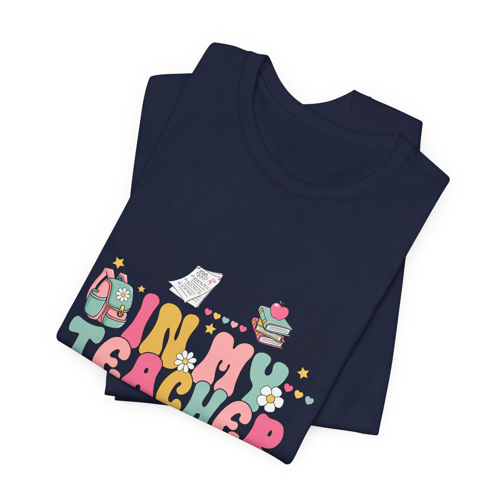 Teacher Gift T-Shirt – “In My Teacher Era” Cute Pastel Graphic Tee for Educators