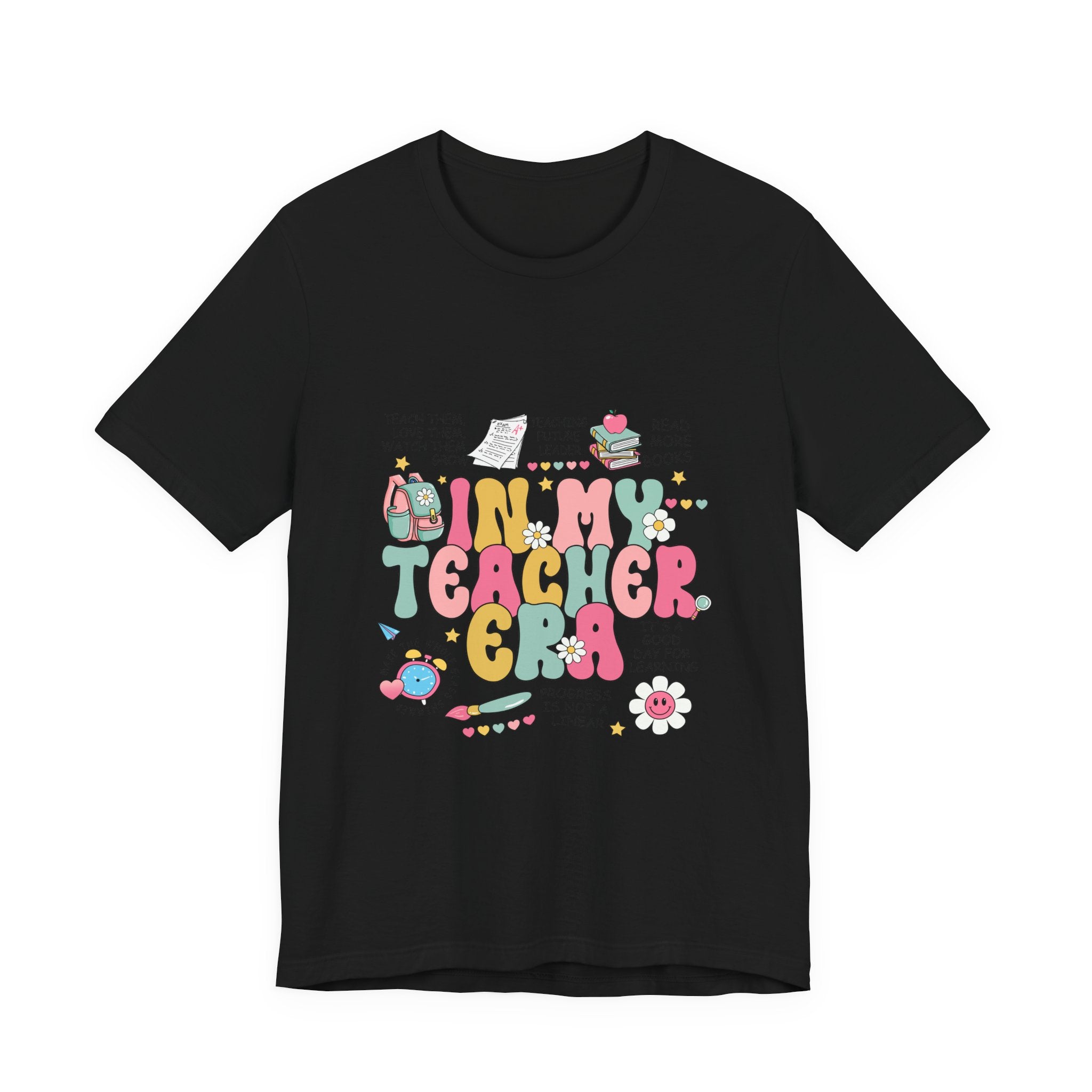 Teacher Gift T-Shirt – “In My Teacher Era” Cute Pastel Graphic Tee for Educators