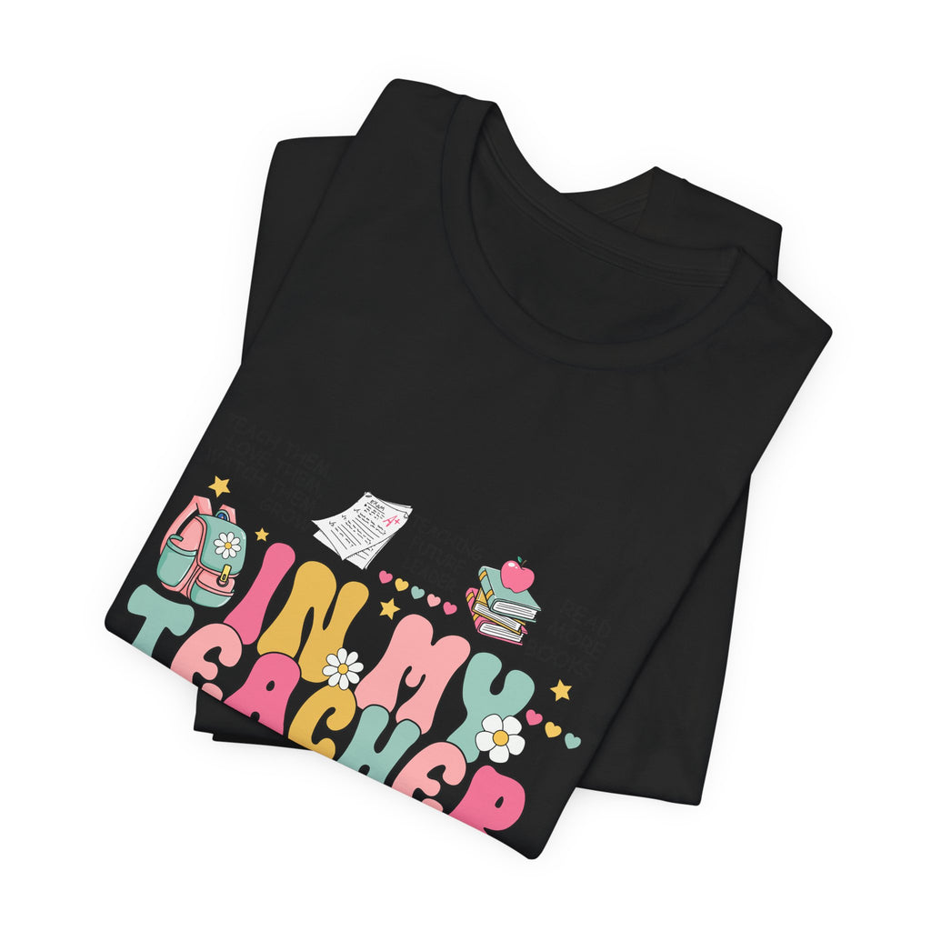Teacher Gift T-Shirt – “In My Teacher Era” Cute Pastel Graphic Tee for Educators